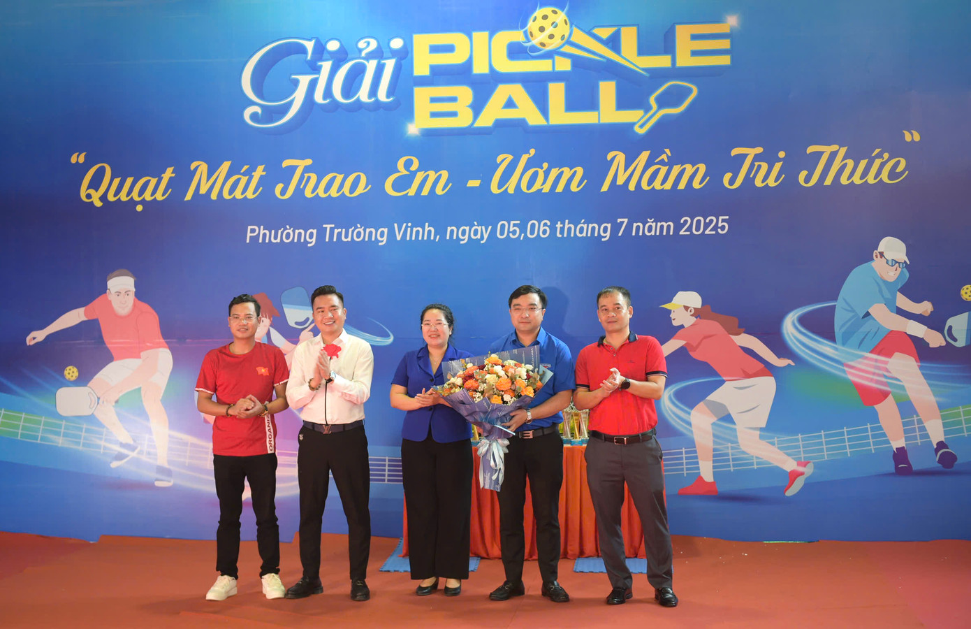 Tại chương trình, Ban Thư ký Hội LHTN tỉnh Nghệ An cũng đã ra mắt Câu lạc bộ “Pickleball Thanh niên Nghệ An” gồm 14 thành viên. Tại chương trình, Ban Thư ký Hội LHTN tỉnh Nghệ An cũng đã ra mắt Câu lạc bộ “Pickleball Thanh niên Nghệ An” gồm 14 thành viên.
