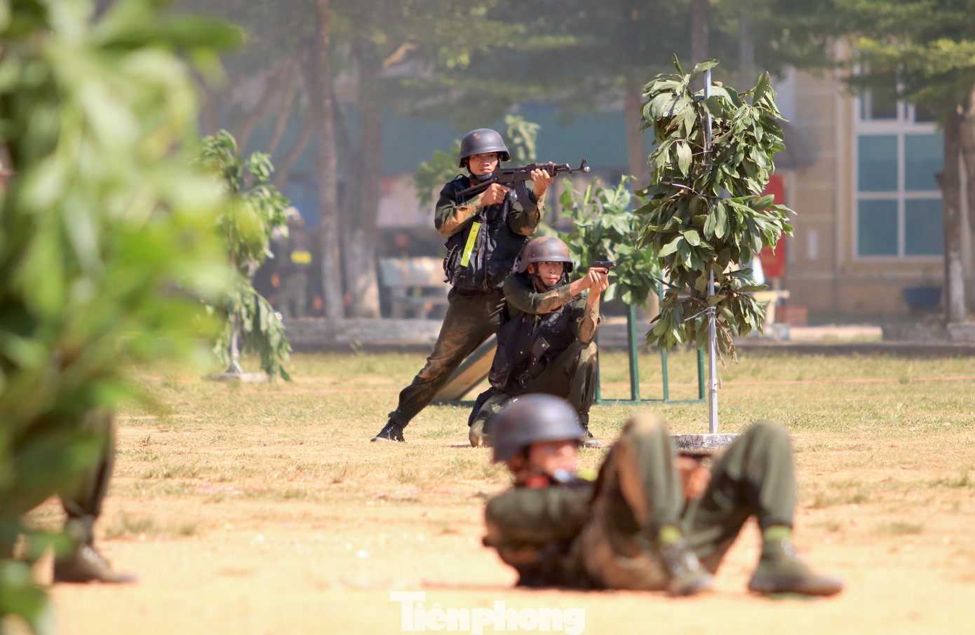 Thực hành các tình huống giả định, tấn công mục tiêu.