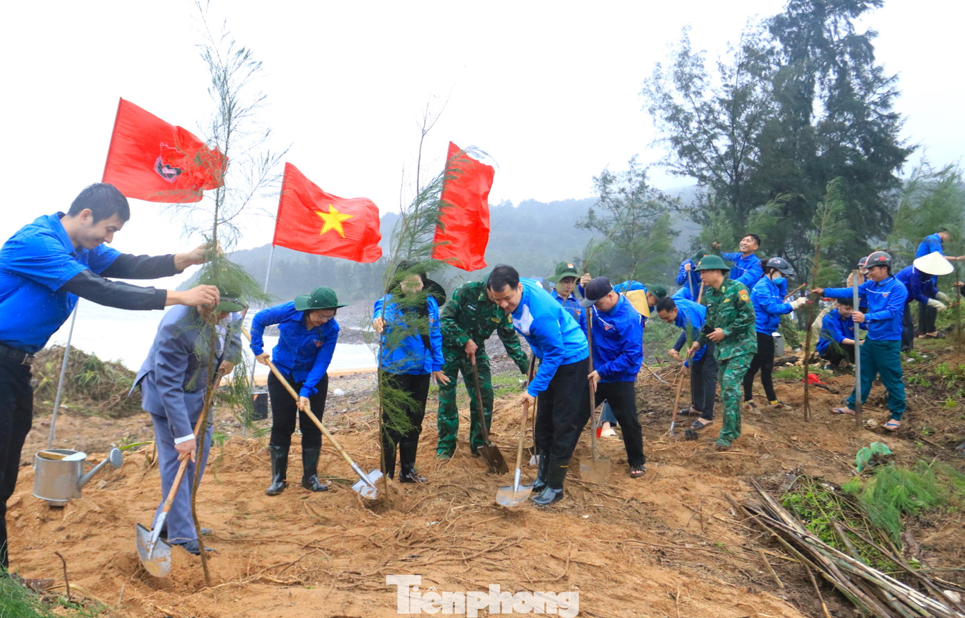 Nhân dịp này T.Ư Đoàn và tỉnh Nghệ An sẽ tiến hành trồng 10.500 cây xanh gồm cây phi lao, bằng lăng. Nhân dịp này T.Ư Đoàn và tỉnh Nghệ An sẽ tiến hành trồng 10.500 cây xanh gồm cây phi lao, bằng lăng.