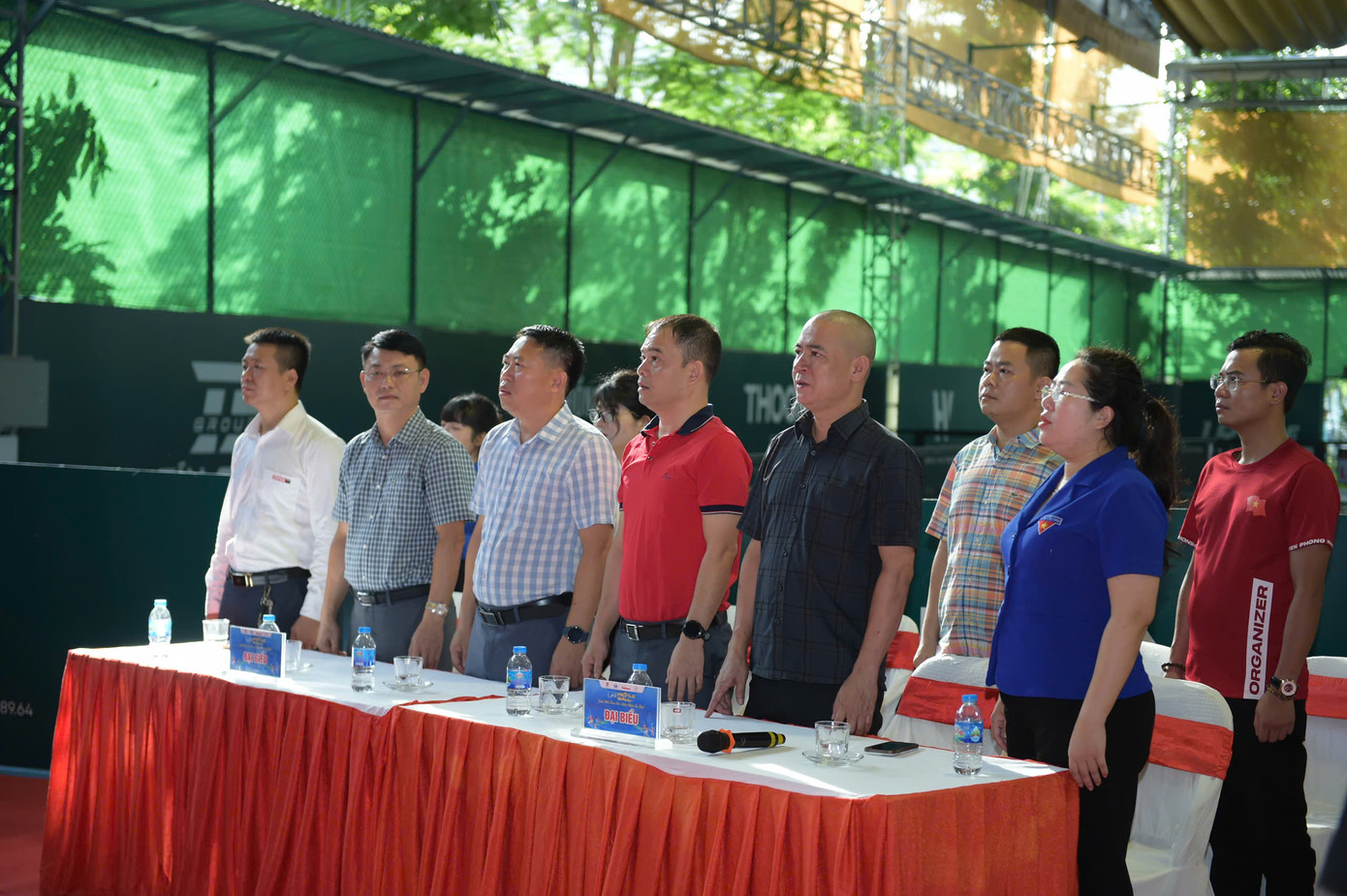 Các đại biểu tham dự buổi lễ khai mạc. Các đại biểu tham dự buổi lễ khai mạc.