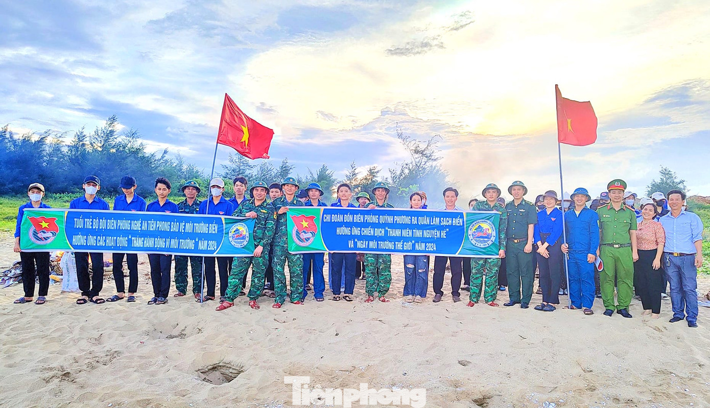 Đoàn thanh niên xã Quỳnh Liên (thị xã Hoàng Mai, Nghệ An) vừa tổ chức Lễ phát động chiến dịch thanh niên tình nguyện Hè năm 2024, ra quân vệ sinh môi trường biển, hưởng ứng ngày môi trường thế giới, hưởng ứng tháng hành động vì môi trường năm 2024. Đoàn thanh niên xã Quỳnh Liên (thị xã Hoàng Mai, Nghệ An) vừa tổ chức Lễ phát động chiến dịch thanh niên tình nguyện Hè năm 2024, ra quân vệ sinh môi trường biển, hưởng ứng ngày môi trường thế giới, hưởng ứng tháng hành động vì môi trường năm 2024.