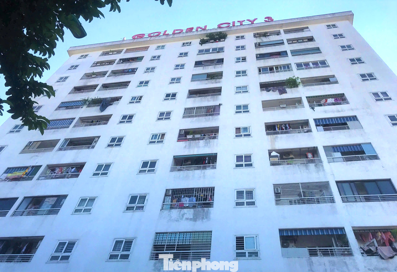 Chung cư Golden City 3 nơi xảy ra sự việc.