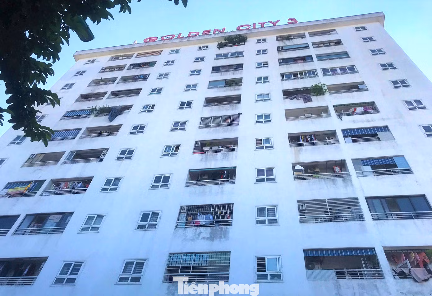 Chung cư Golden City 3 nơi xảy ra sự việc.
