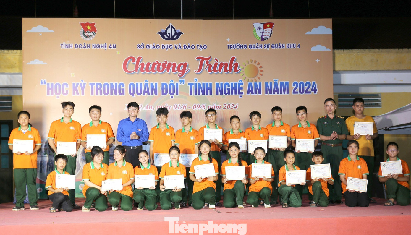 Tham gia "Học kỳ trong quân đội", các học viên được rèn luyện đức tính tự lập, xây dựng lối sống có tính kỷ luật và những kiến thức cần thiết để tự chăm sóc bản thân. Tham gia "Học kỳ trong quân đội", các học viên được rèn luyện đức tính tự lập, xây dựng lối sống có tính kỷ luật và những kiến thức cần thiết để tự chăm sóc bản thân.