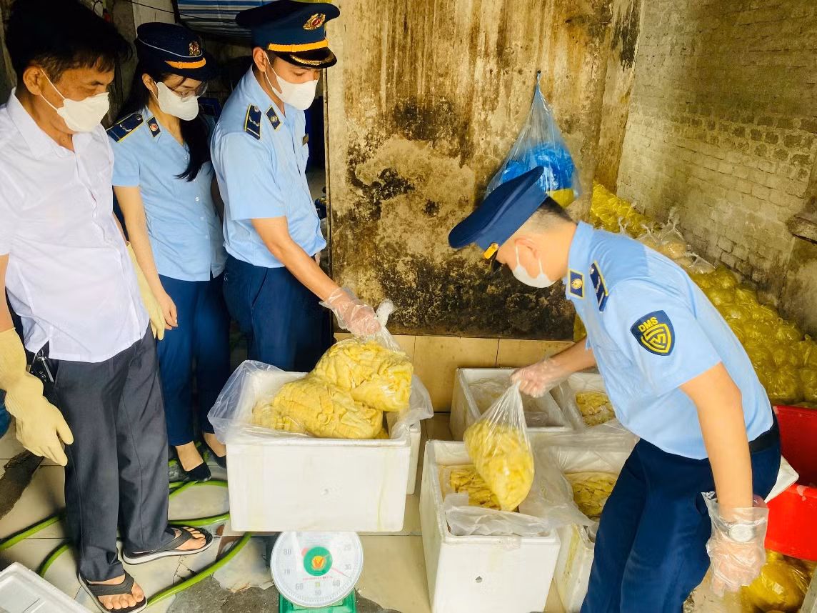 600kg măng tươi không rõ nguồn gốc xuất xứ.