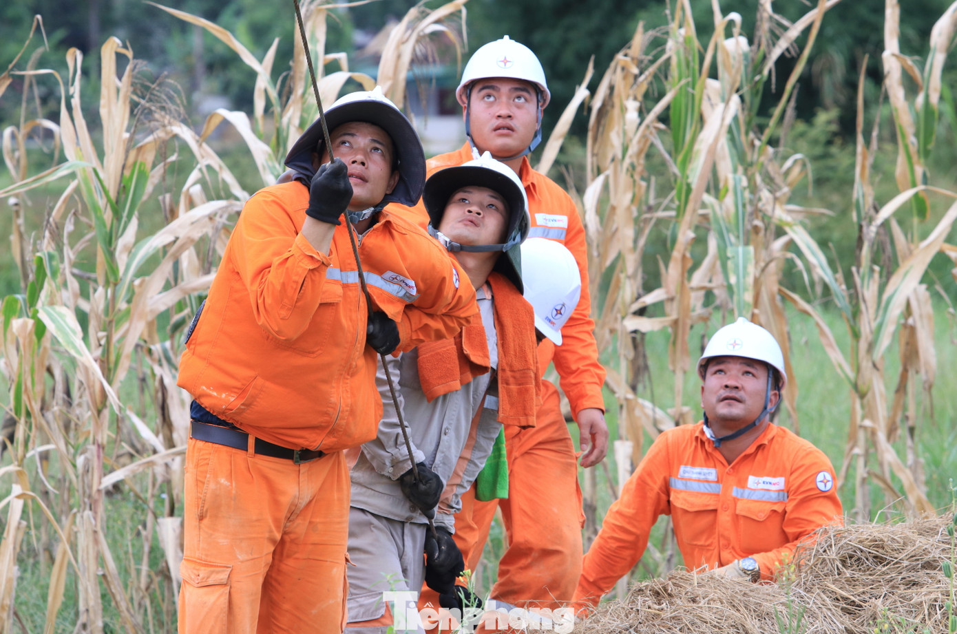 Được biết, tham gia “tiếp sức” cho Dự án đường dây 500kV mạch 3, các Tổng công ty Điện lực: miền Bắc, miền Trung, miền Nam, thành phố Hà Nội, TP. HCM đã đăng ký huy động 119 tổ đội (mỗi tổ đội 12-15 người) với hơn 1.500 kỹ sư, công nhân tham gia thi công dựng cột kéo dây Dự án đường dây 500kV mạch 3. Theo kế hoạch, việc thi công đường điện đoạn 500kV mạch 3 đoạn Quảng Trạch (Quảng Bình) - Phố Nối (Hưng Yên) sẽ được hoàn thành trước 30/6.