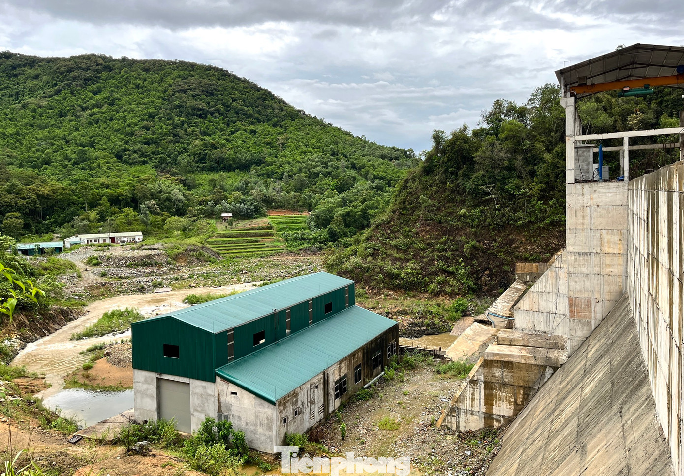 Một số hạng mục của dự án đã được xây dựng nhưng chưa thể đi vào hoạt động.