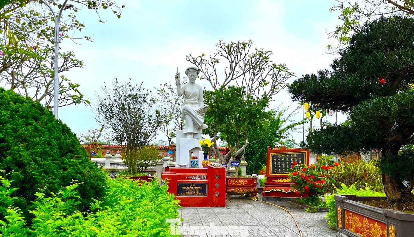 Xã Quỳnh Đôi là quê hương của "Bà chúa thơ Nôm" Hồ Xuân Hương.