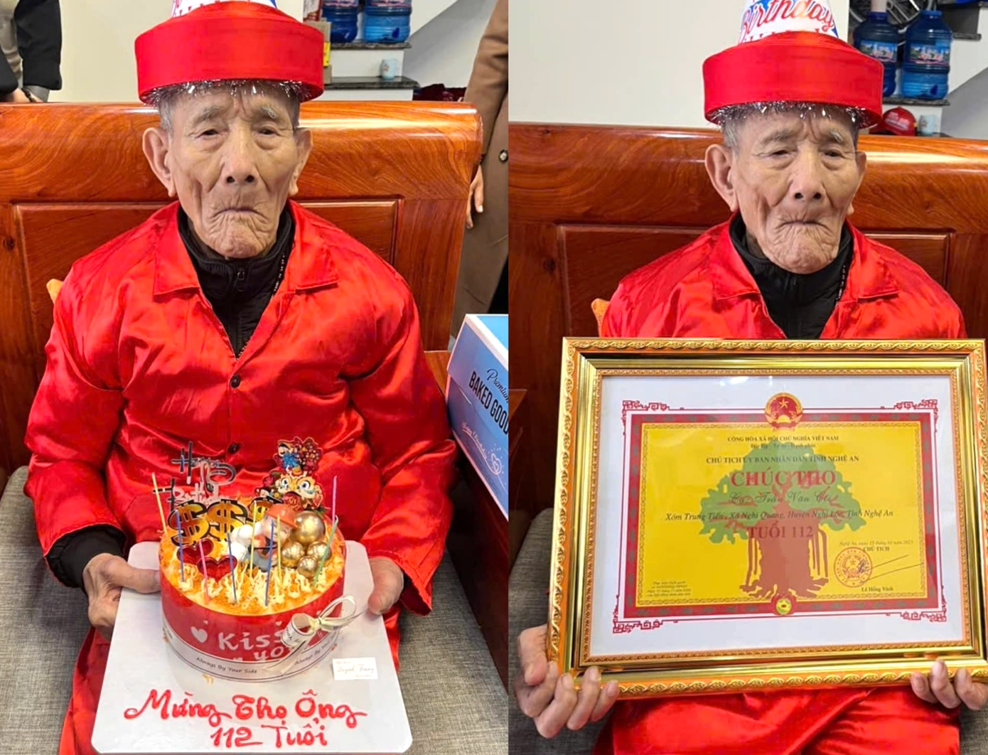 Hằng ngày, cụ Côi vẫn tự đi lại, tự phục vụ bản thân và ít khi phiền đến con cháu.