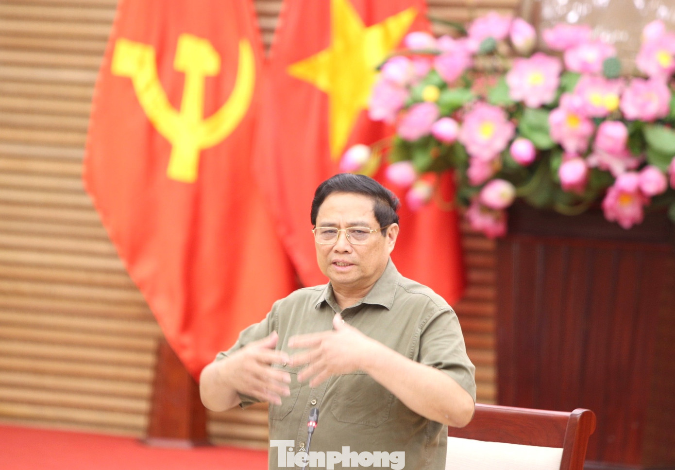 Thủ tướng Phạm Minh Chính phát động cuộc thi đua cao điểm nước rút để hoàn thành cơ bản dự án trong tháng 6 và nghiệm thu khánh thành trong tháng 7. Thủ tướng Phạm Minh Chính phát động cuộc thi đua cao điểm nước rút để hoàn thành cơ bản dự án trong tháng 6 và nghiệm thu khánh thành trong tháng 7.