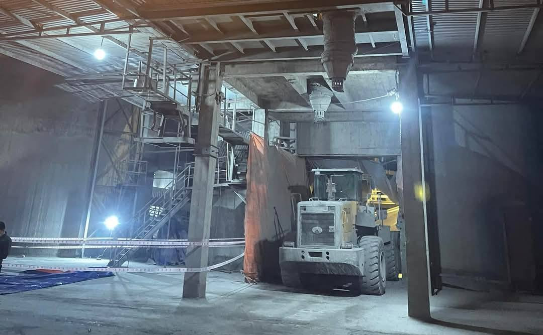 Hiện trường nơi xảy ra sự việc.