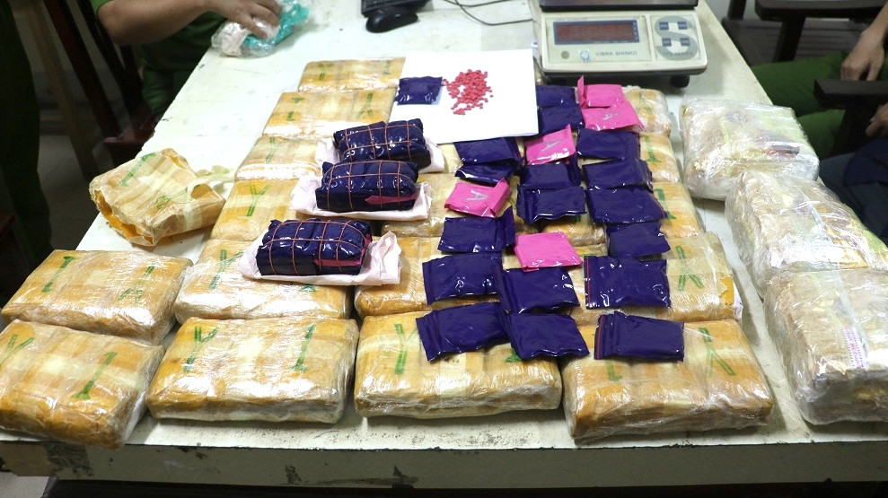 Tang vật tại cơ quan chức năng. Tang vật tại cơ quan chức năng.