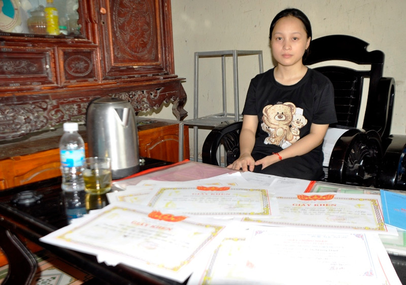 Tuy mắc bệnh hiểm nghèo nhưng Phương Thanh luôn nỗ lực vượt khó. Tuy mắc bệnh hiểm nghèo nhưng Phương Thanh luôn nỗ lực vượt khó.