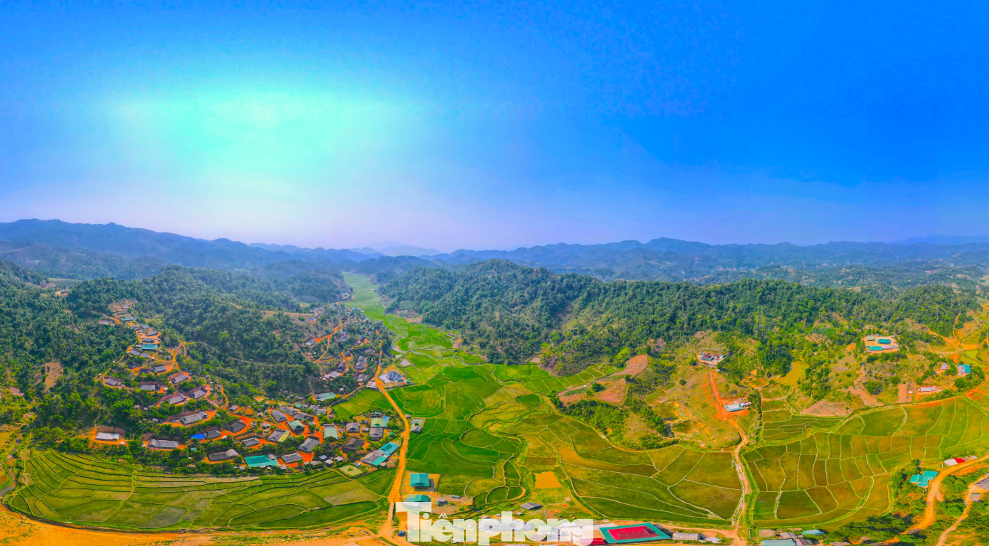 Những ngày qua, lúa trên địa bàn huyện biên giới Quế Phong (Nghệ An) đã chín vàng rực trên khắp các cánh đồng. Người dân tại các xã khẩn trương thu hoạch lúa để kịp thời vụ, đảm bảo thời gian triển khai tiếp mùa vụ hè thu.