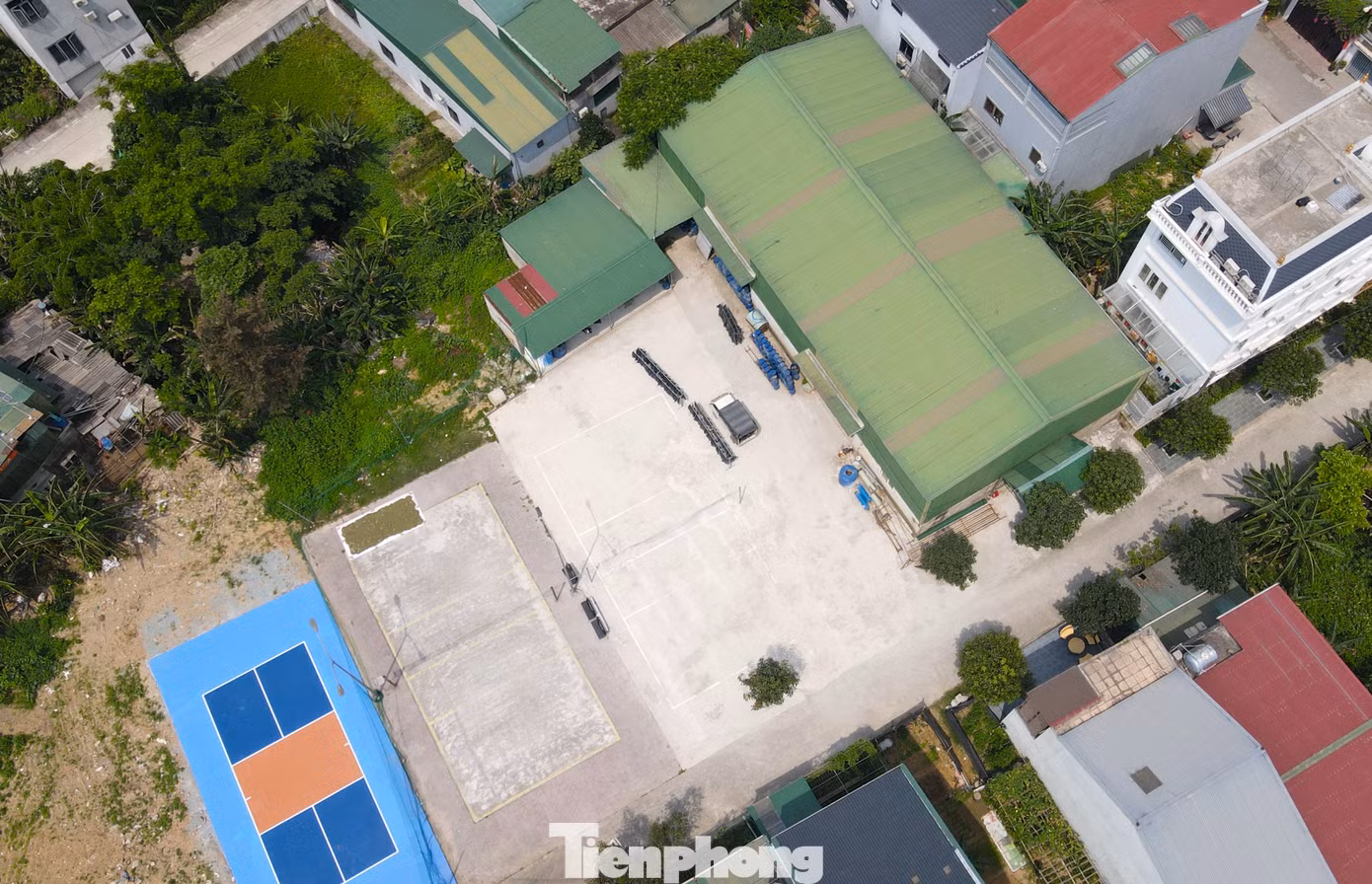 Cơ sở sản xuất giá đỗ này thuê lại nhà kho rộng hàng nghìn mét vuông ở phường Trung Đô. Người dân địa phương cho hay, thường ngày họ chỉ biết các nhân viên sản xuất giá đỗ chứ không biết việc sử dụng hóa chất. Đến khi cơ quan công an triệt phá, người dân mới giật mình lo sợ.