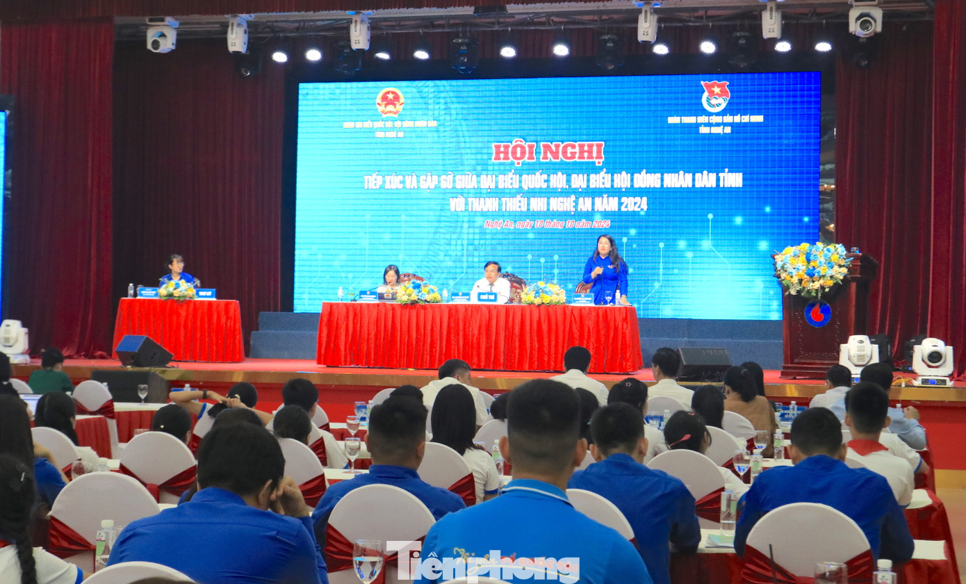 Những vấn đề nóng của thanh thiếu nhi được giải đáp tại Hội nghị.