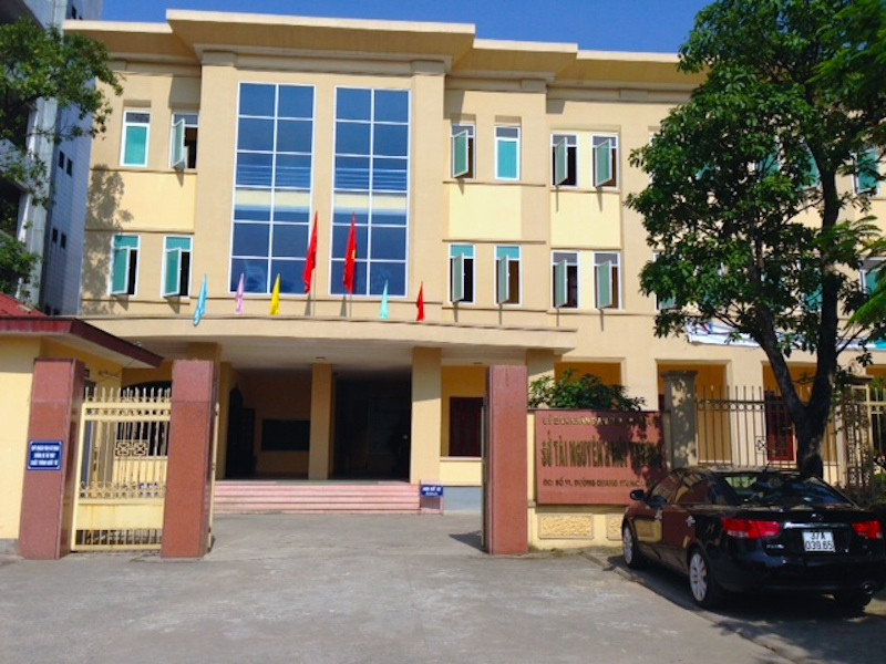 Trụ sở Sở Tài nguyên và Môi trường Nghệ An.