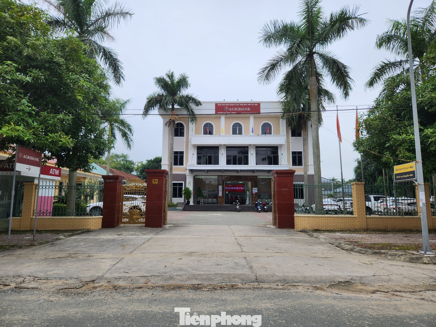 Ngân hàng Agirbank nơi xảy ra vụ cướp táo tợn trên.