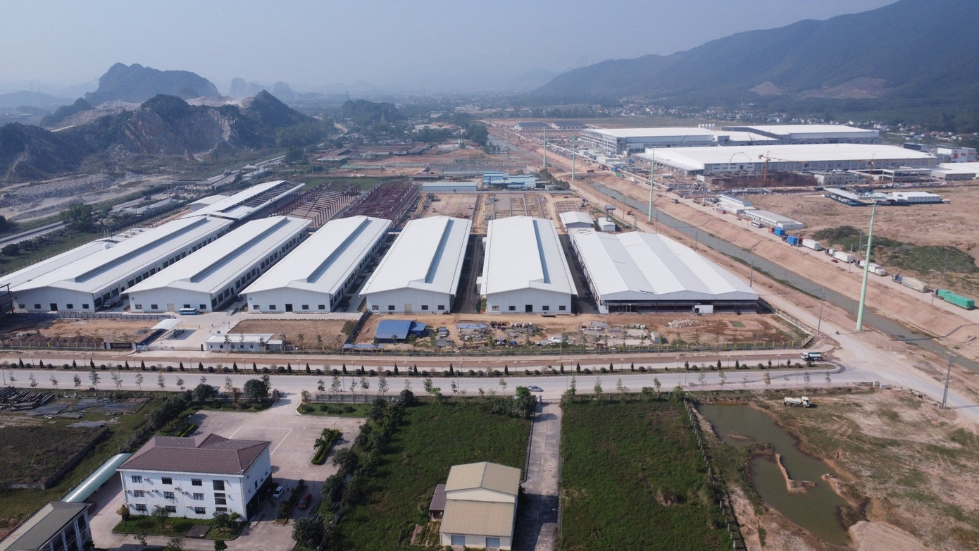 Khu Công nghiệp Hoàng Mai I thuộc Khu Kinh tế Đông Nam đã đạt tỷ lệ lấp đầy hơn 86%.