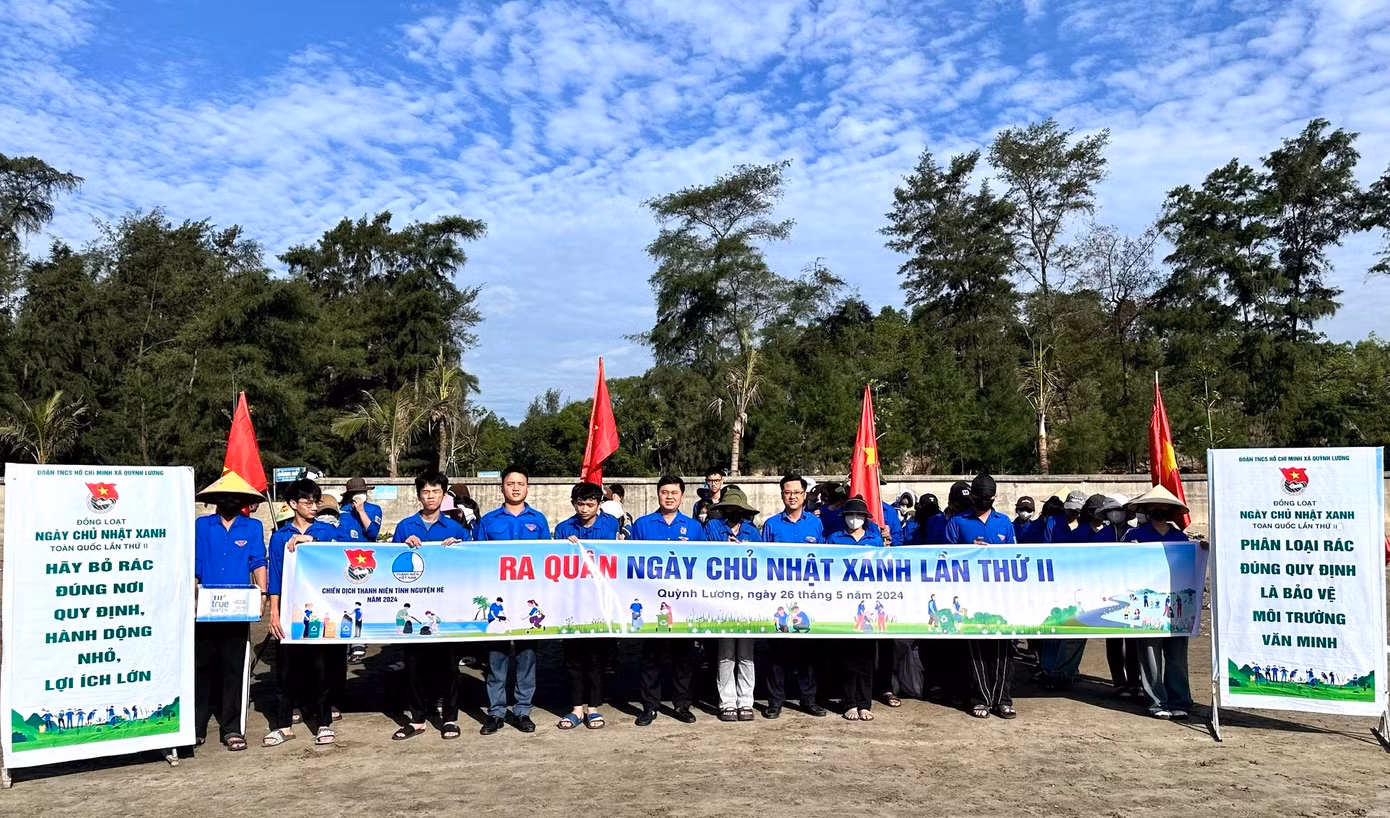 Trong chuỗi các hoạt động của Chiến dịch Thanh niên tình nguyện Hè 2024, ngày 26/5, tuổi trẻ Nghệ An đã đồng loạt ra quân hưởng ứng Ngày Chủ nhật xanh toàn quốc lần thứ II.