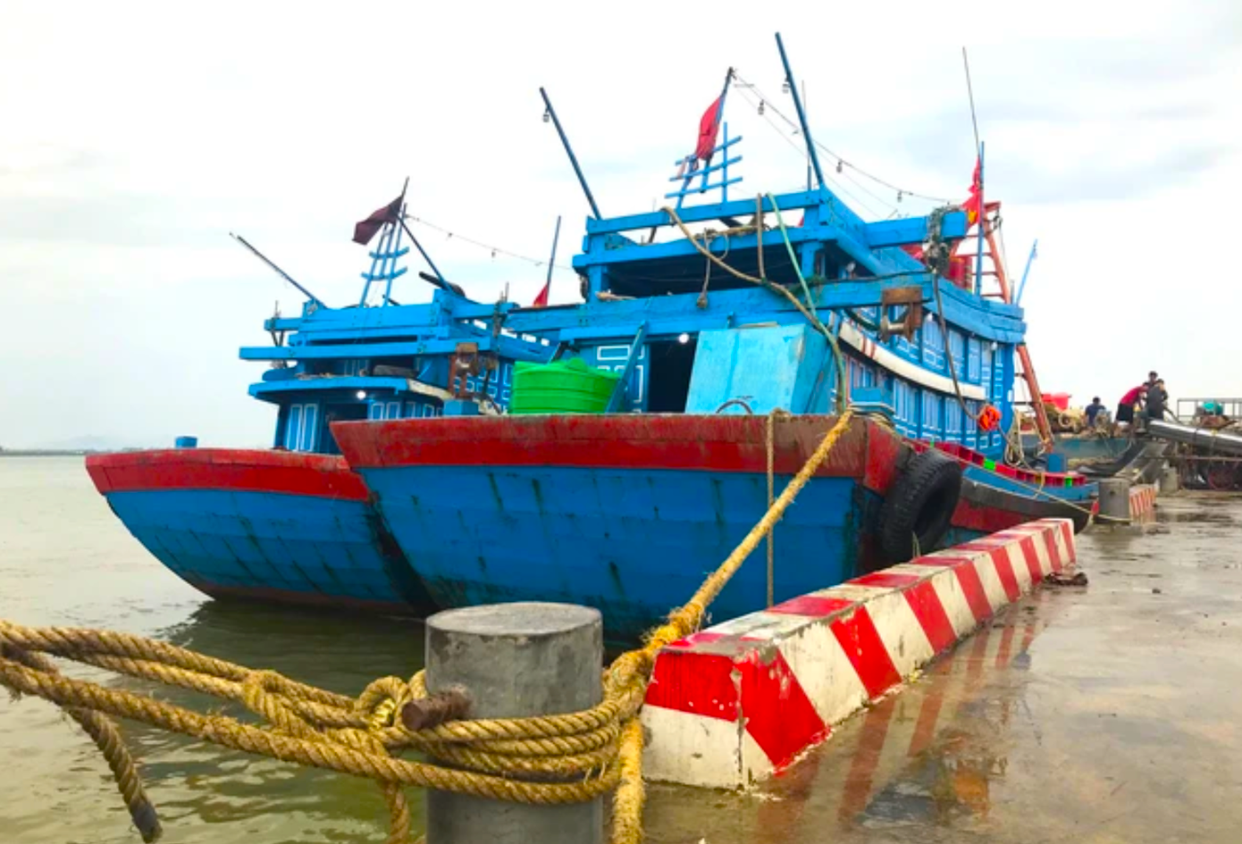 Nghệ An hiện không có tàu cá hoạt động trên vùng nguy hiểm.