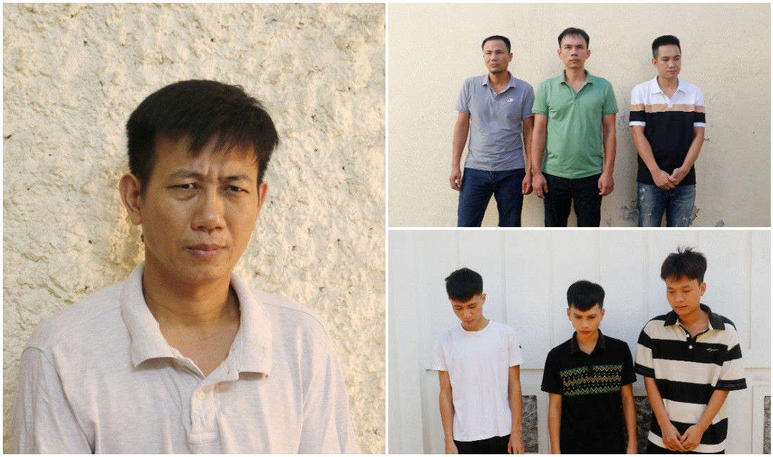 Các đối tượng bị Công an huyện Diễn Châu bắt giữ về hành vi đánh bạc dưới hình thức cá độ bóng đá. Các đối tượng bị Công an huyện Diễn Châu bắt giữ về hành vi đánh bạc dưới hình thức cá độ bóng đá.