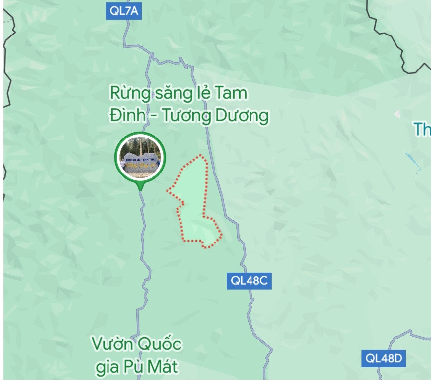 Địa bàn xã Yên Thắng nơi xảy ra vụ tai nạn. Địa bàn xã Yên Thắng nơi xảy ra vụ tai nạn.