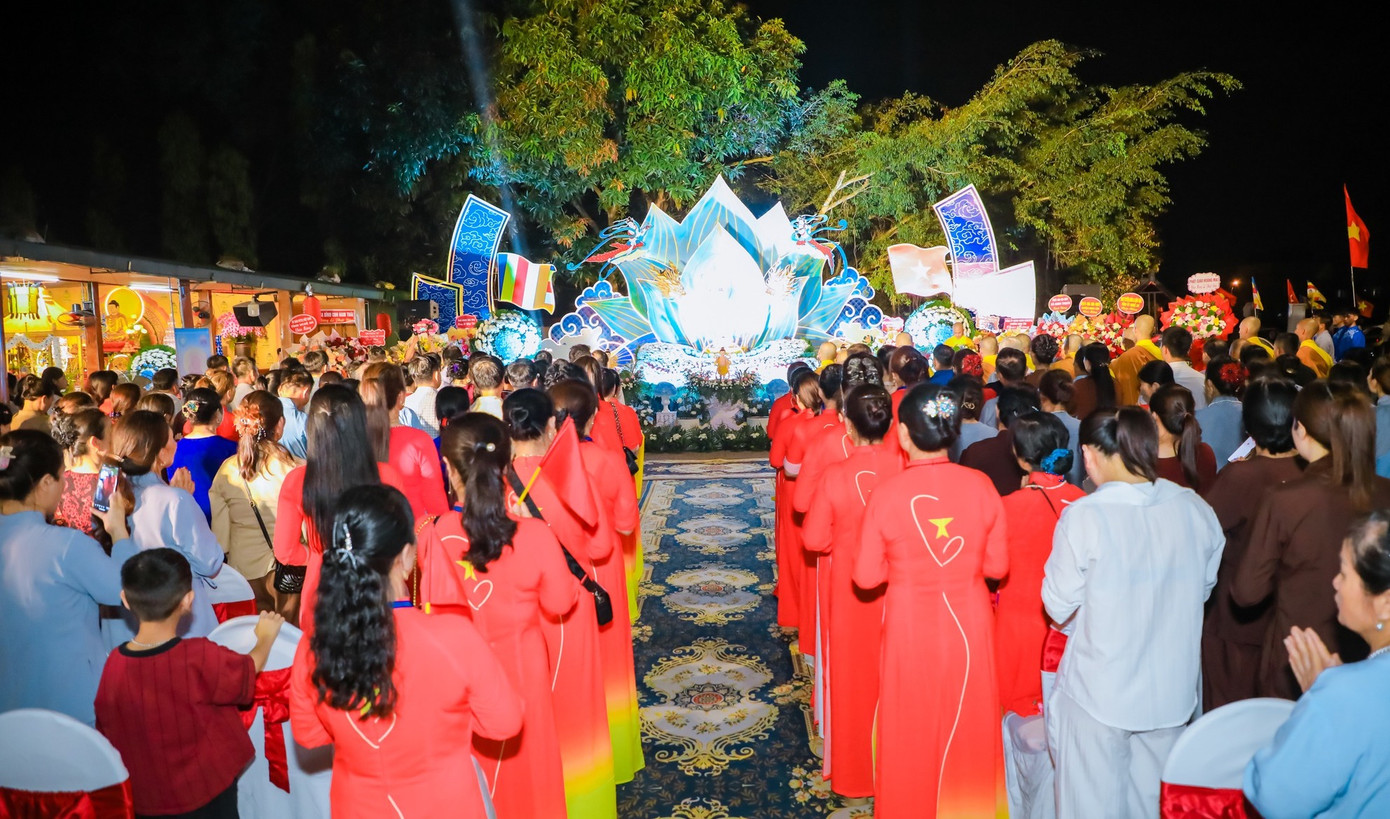 Chùa Phúc Lạc (xã Nghi Thạch, huyện Nghi Lộc, Nghệ An) vừa trang nghiêm tổ chức Đại lễ Phật đản Phật lịch 2569- Dương lịch 2025.