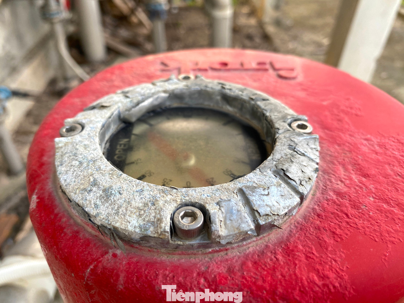 Các thiết bị máy móc của dự án có dấu hiệu xuống cấp, hư hỏng.