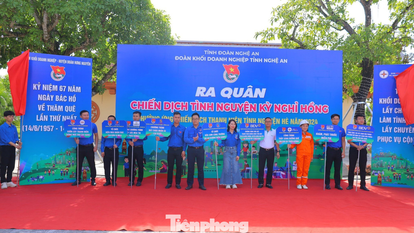 Trong chiến dịch, Đoàn Khối Doanh nghiệp tỉnh Nghệ An sẽ thành lập 4 đội hình để đảm nhận, thực hiện nhiều phần việc, chương trình ý nghĩa. Trong chiến dịch, Đoàn Khối Doanh nghiệp tỉnh Nghệ An sẽ thành lập 4 đội hình để đảm nhận, thực hiện nhiều phần việc, chương trình ý nghĩa.