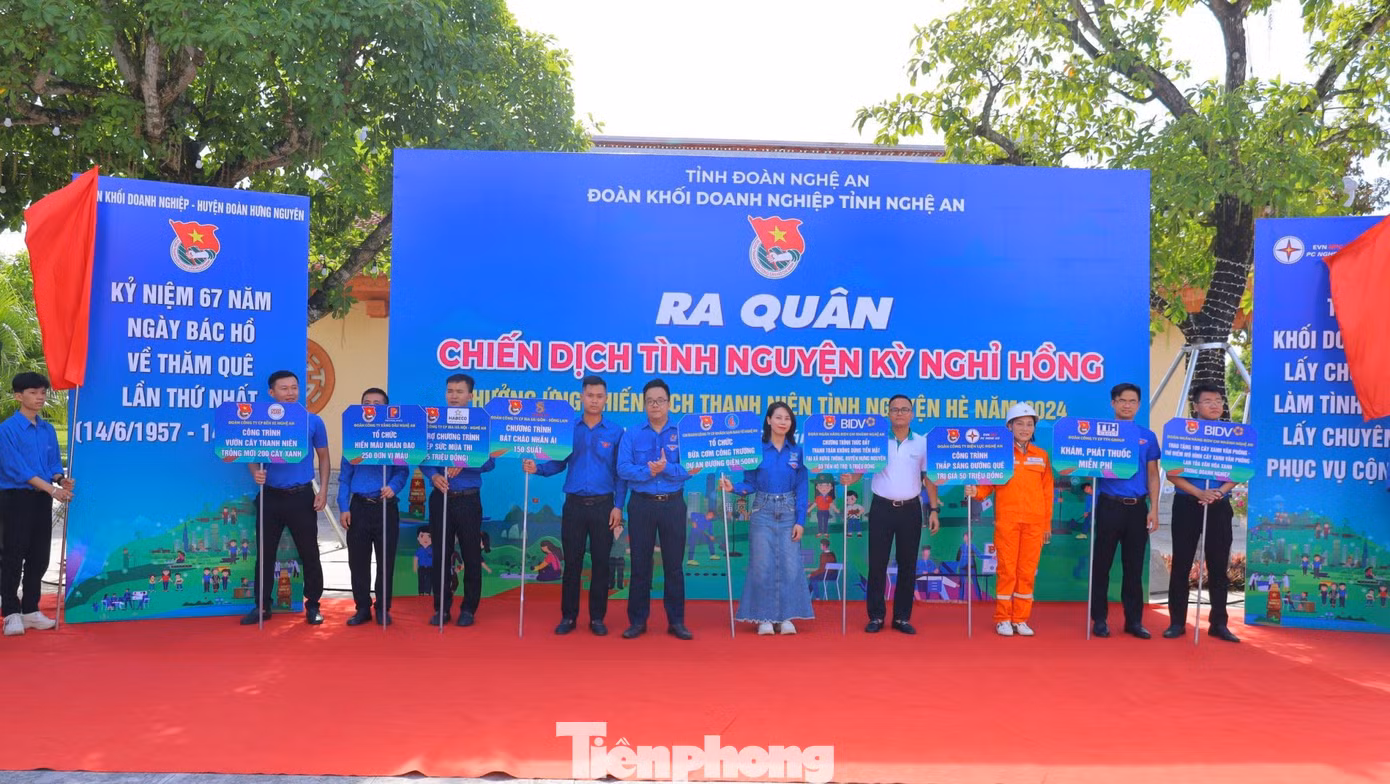 Trong chiến dịch, Đoàn Khối Doanh nghiệp tỉnh Nghệ An sẽ thành lập 4 đội hình để đảm nhận, thực hiện nhiều phần việc, chương trình ý nghĩa.