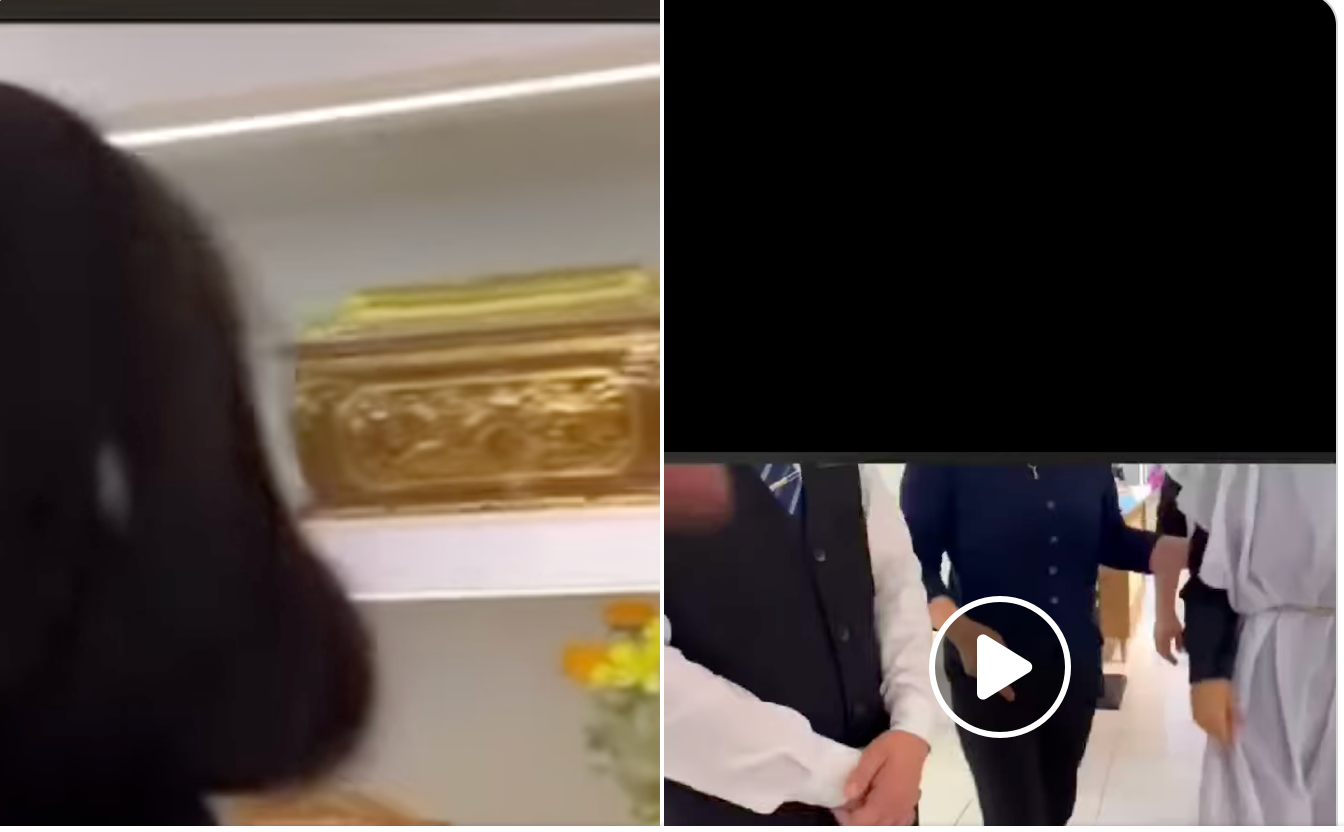 Ảnh cắt từ clip do người dân ghi lại.