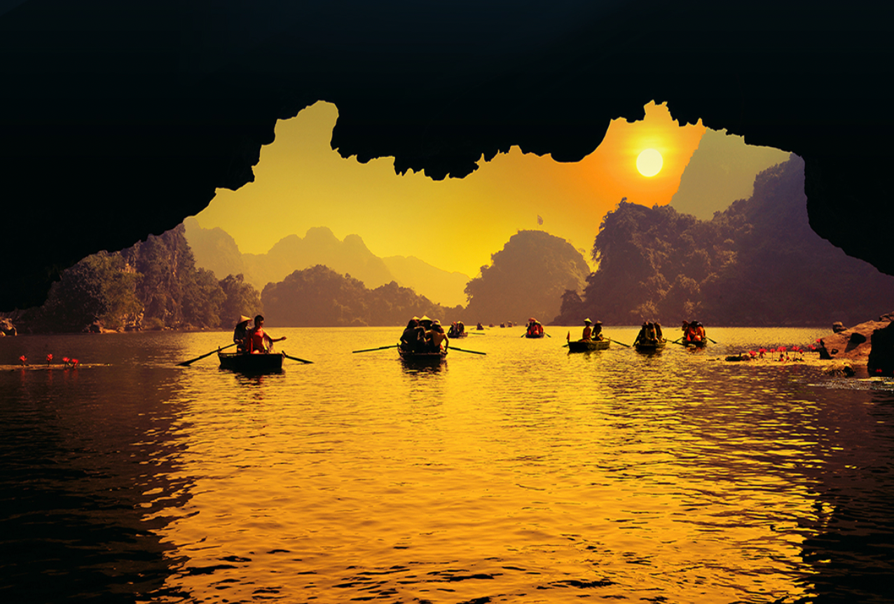 Một góc di sản Tràng An.