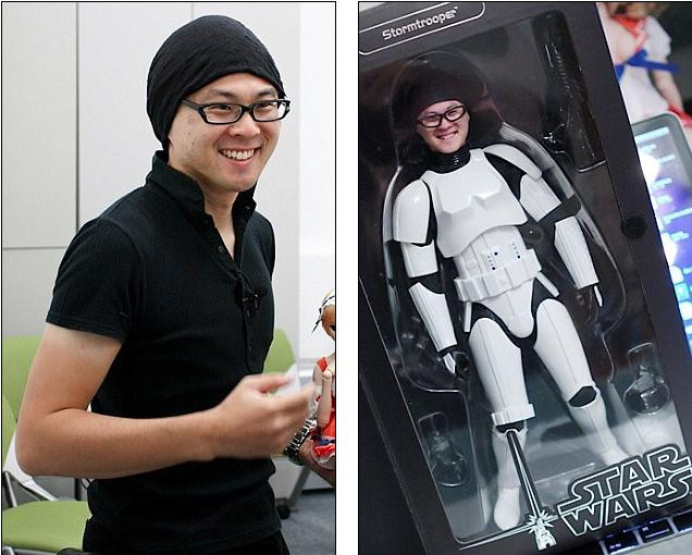 Chàng trai Danny Choo và phiên bản của mình bằng công nghệ in 3D