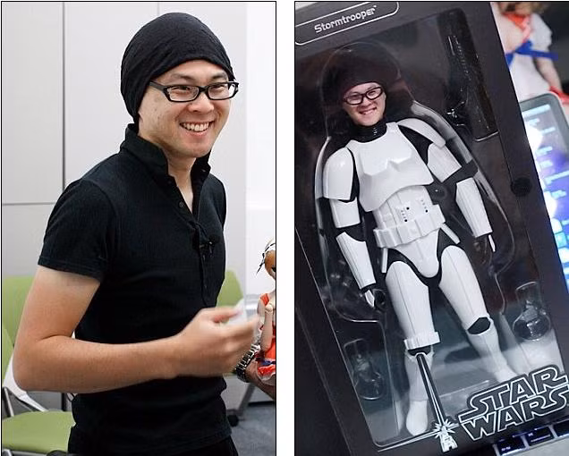 Chàng trai Danny Choo và phiên bản của mình bằng công nghệ in 3D