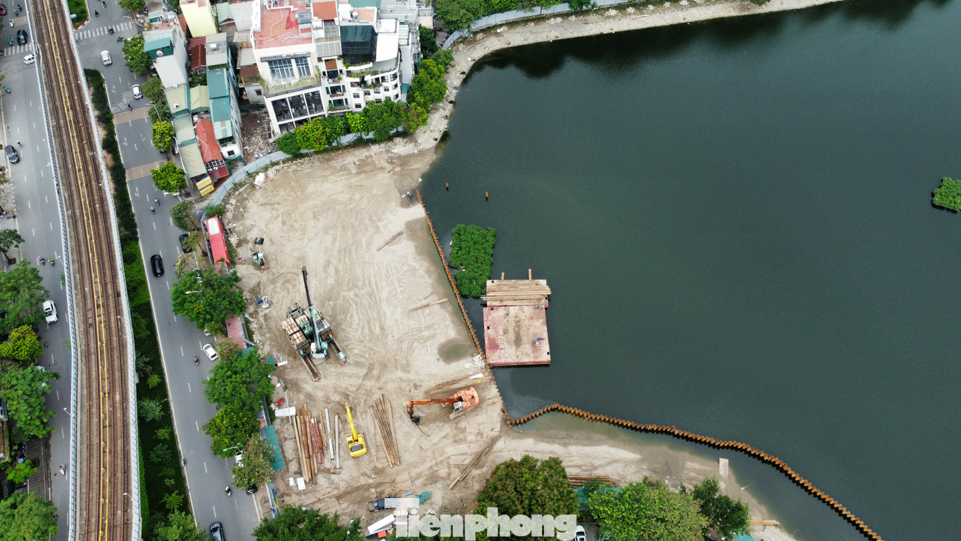 Khu vực san lấp không có trong phối cảnh thiết kế