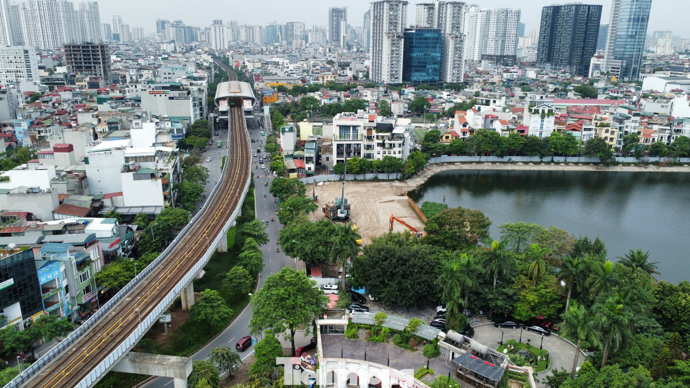 Khu vực bán đảo hồ Đống Đa Khu vực bán đảo hồ Đống Đa