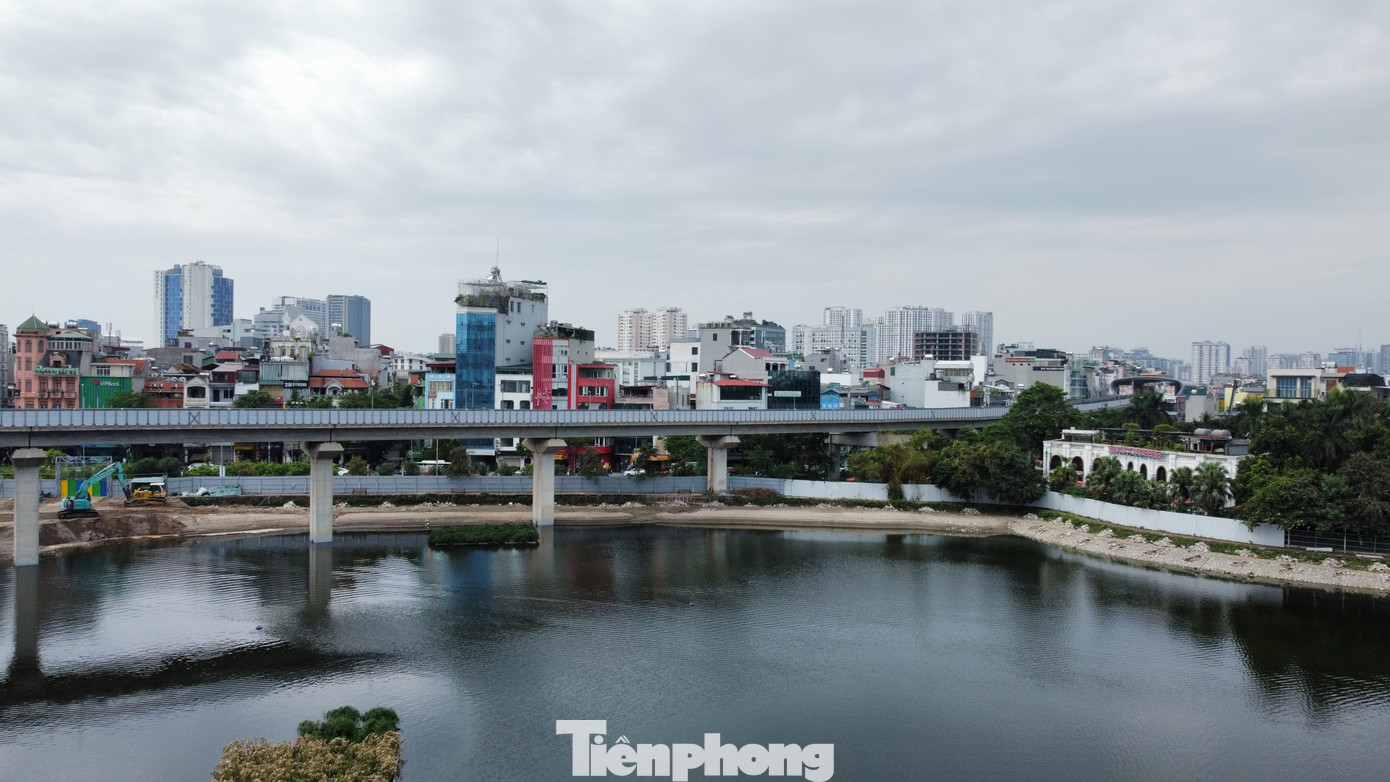 Thông tin tới báo chí, Tổng Công ty Vinaconex (nhà thầu thi công) thừa nhận có hoạt động san lấp nêu trên.