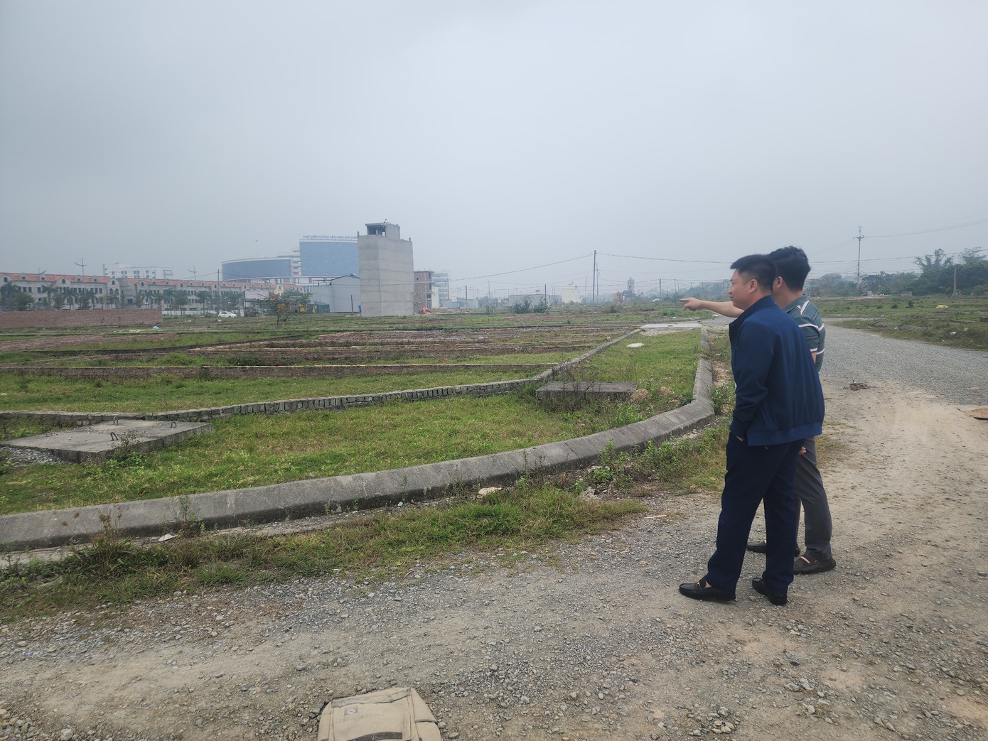 Đất dịch vụ đang bị dính nhiều lùm xùm tại xã An Thượng, huyện Hoài Đức