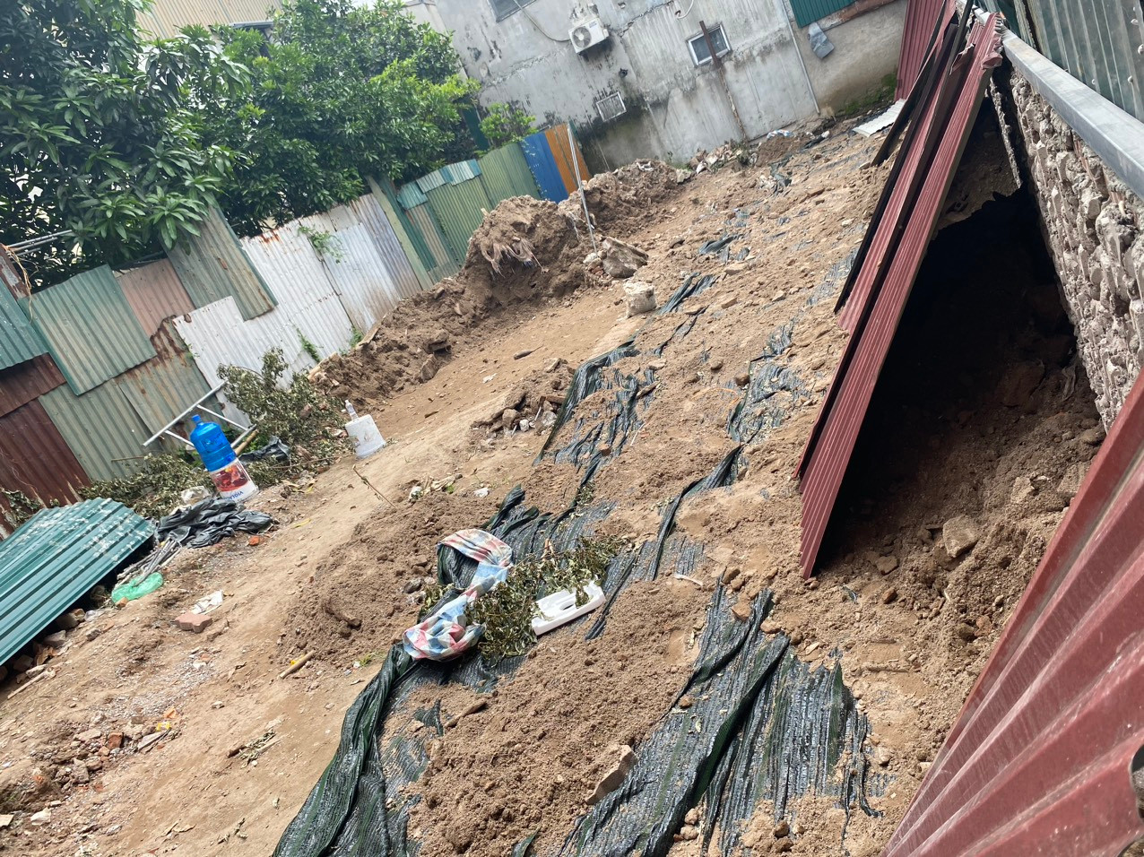 Công trình vi phạm sau khi xử lý