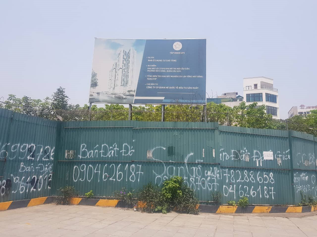 Dự án chung cư Five Star Residence Cầu Giấy. Ảnh: Quán Dũng. Dự án chung cư Five Star Residence Cầu Giấy. Ảnh: Quán Dũng.