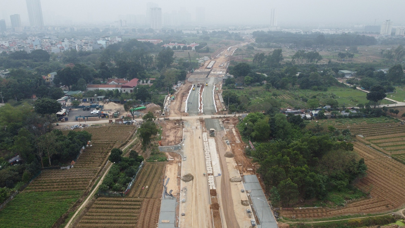 Dự án đường Lê Quang Đạo được thông xe chào mừng dịp kỷ niệm 10 năm thành lập quận Nam Từ Liêm