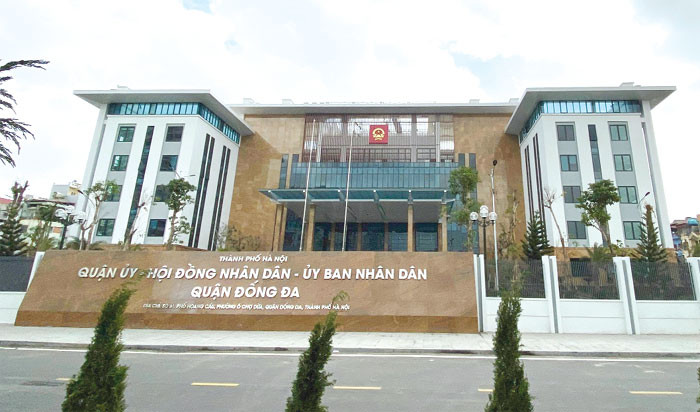 Trụ sở quận ủy - HĐND - UBND quận Đống Đa Trụ sở quận ủy - HĐND - UBND quận Đống Đa