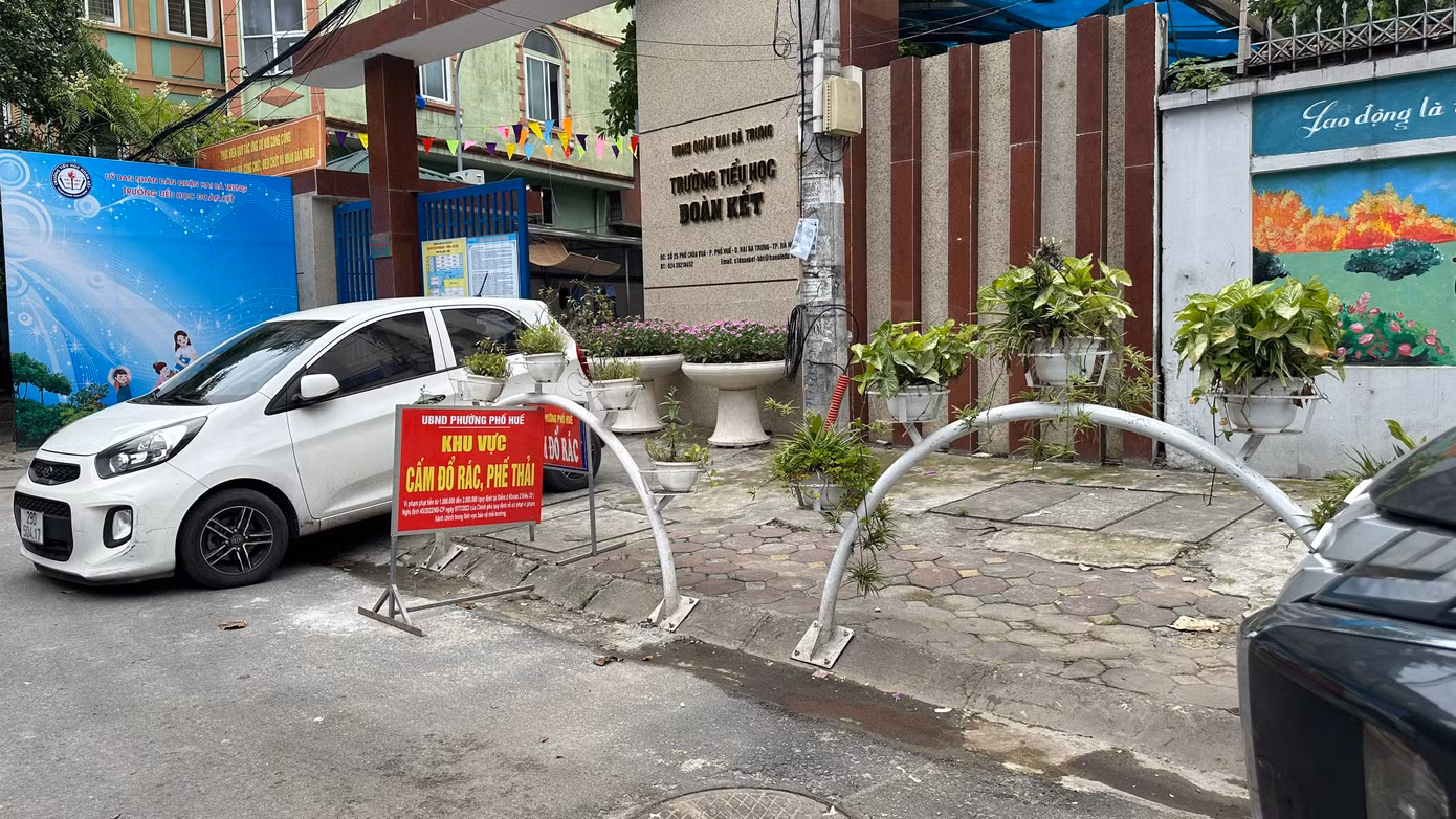 Các khu vực chân rác trước đây được dọn dẹp
