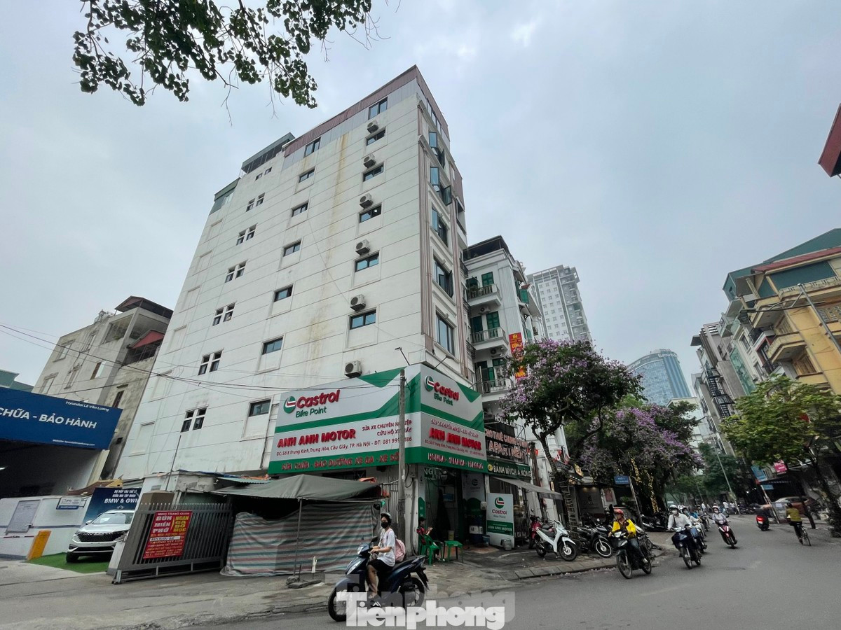 Một khu nhà trọ trên địa bàn TP Hà Nội Một khu nhà trọ trên địa bàn TP Hà Nội