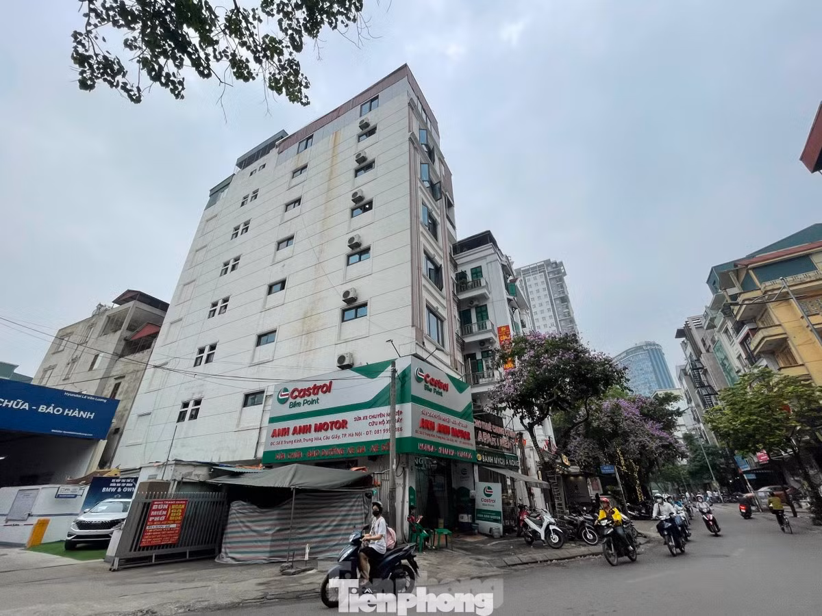 Một khu nhà trọ trên địa bàn TP Hà Nội
