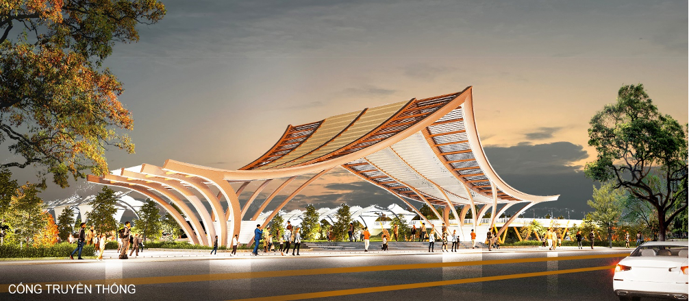 Thiết kế quảng trường Truyền thống tại công viên Hà Đông Thiết kế quảng trường Truyền thống tại công viên Hà Đông