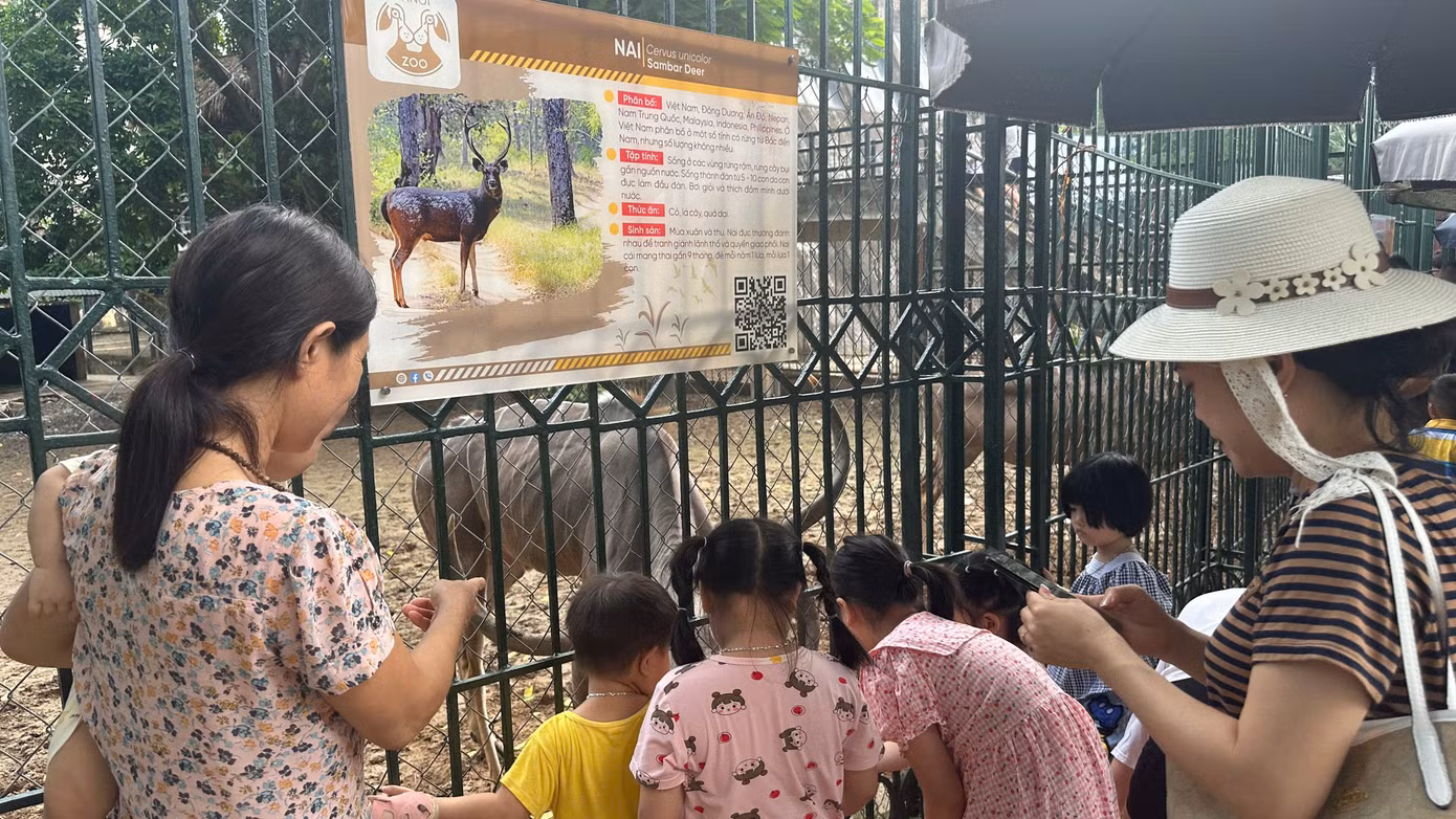 Đại diện Công ty TNHH MTV Vườn thú Hà Nội dự kiến, vườn thú sẽ đón từ 60.000 - 70.000 lượt khách đến tham quan trong 4 ngày nghỉ lễ