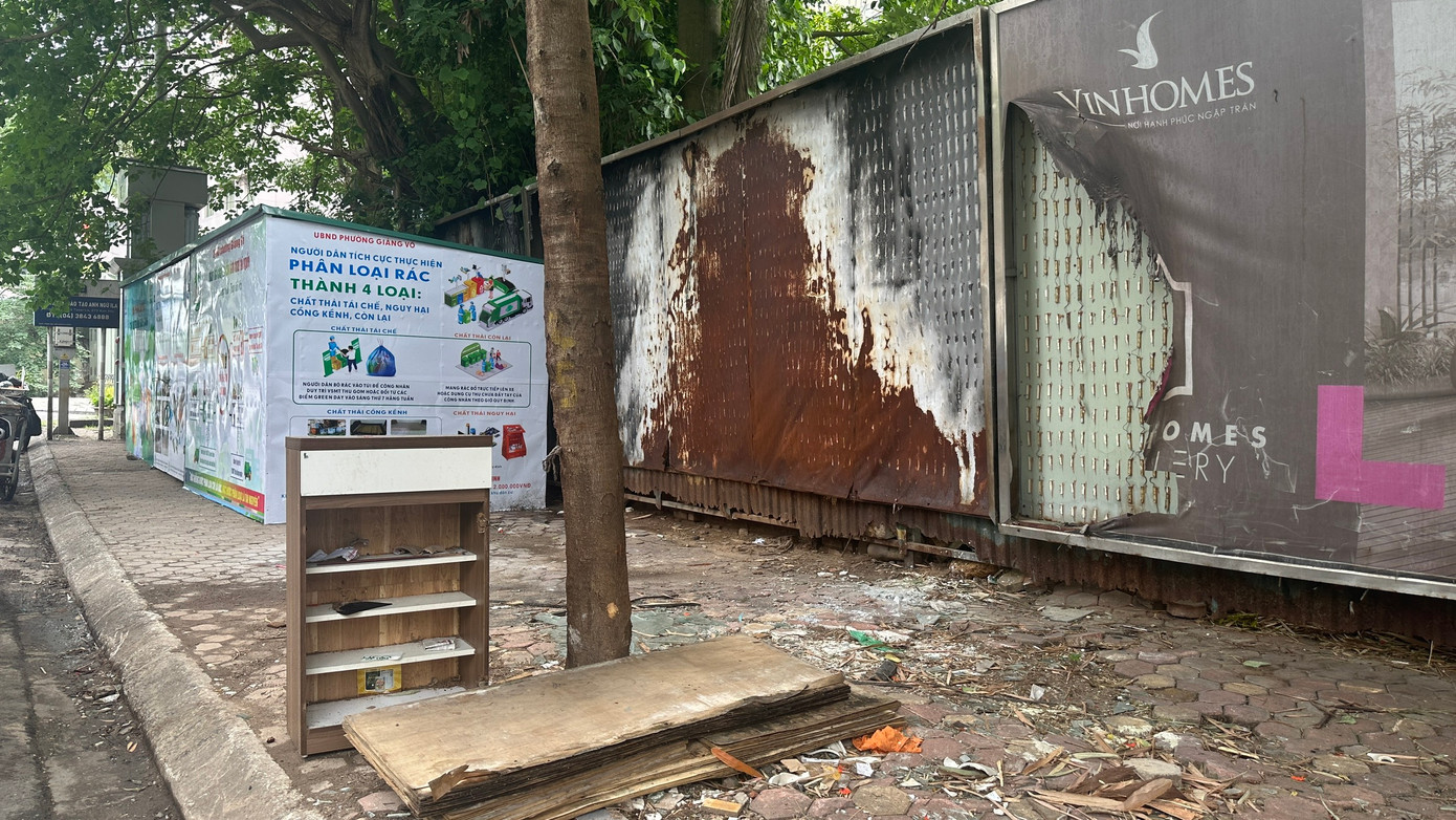 Các điểm tập kết rác thải cồng kềnh được người dân ủng hộ