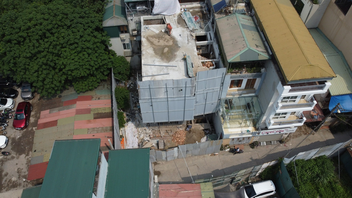 Công trình vi phạm trật tự xây dựng tại phường Định Công, quận Hoàng Mai, Hà Nội Công trình vi phạm trật tự xây dựng tại phường Định Công, quận Hoàng Mai, Hà Nội